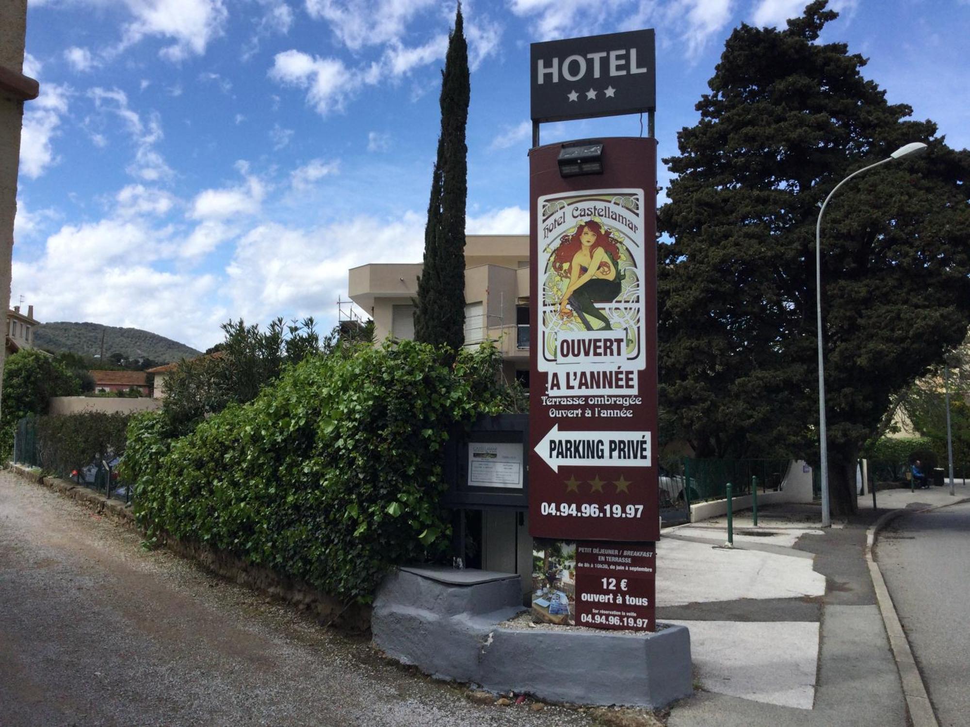 Hotel Le Castellamar Sainte-Maxime Luaran gambar